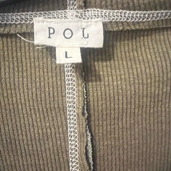 POL NEW Waffle hoodie - Picture 10 of 15